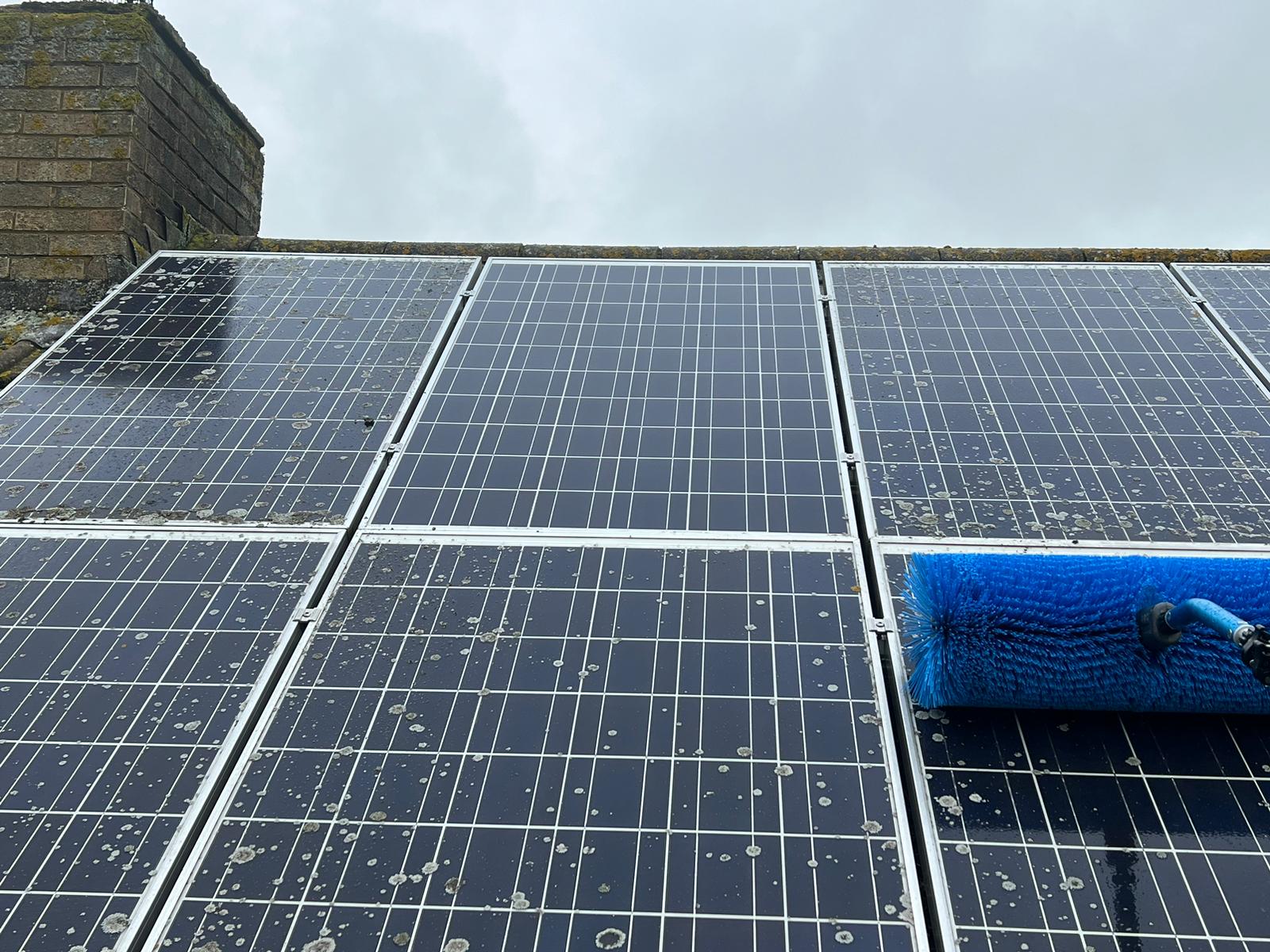 Jon Britten Panel Clean | Solar Maintenance Club | The Green Way Solar